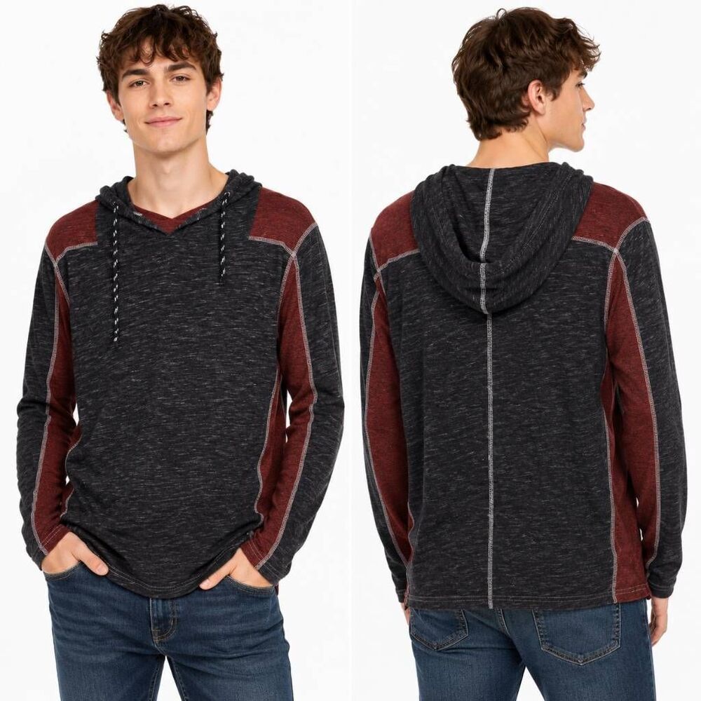 Buckle Black Athletic Fit Hoodie M
